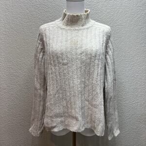 The Limited America Women’s Sweater Beige Taupe Turtleneck Size L